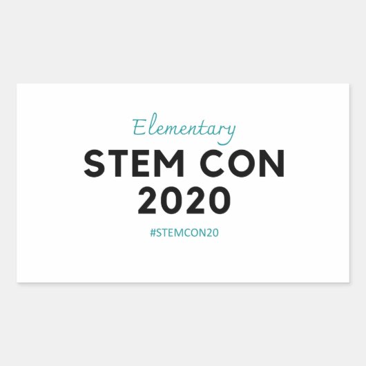 Sticker STEM CON 2020 3 (Devant)