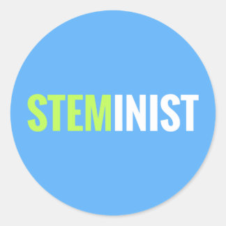 Sticker STEMinist - Arrondi