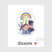 Sticker Steven Universe - Aimez-vous (Feuille)