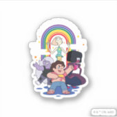 Sticker Steven Universe - Aimez-vous (Devant)