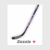 Sticker Stick de hockey féminin du Minnesota PWHL (Feuille)