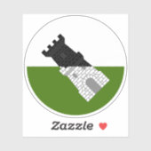 Sticker Stick en vinyle de marécage SCA Settmour (Feuille)