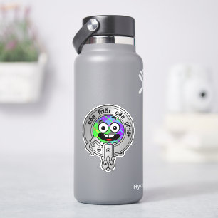 Sticker Stick Kids Clan Gunn Crest & Tartan