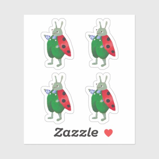 Sticker "Sticker Little Buddy Beetle" (Feuille)