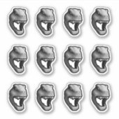 Sticker Stickeres du logo Rexxenexx 2019 (Devant)