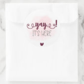 Sticker, Stickers Classic Round. (Sac)