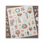 Sticker "Stickers Mariage Romantique" (Devant)