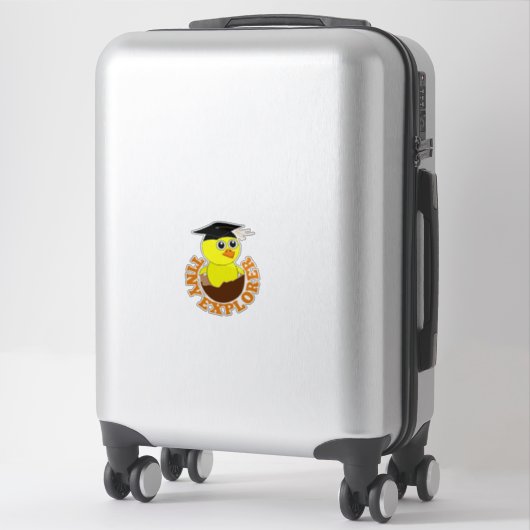 Sticker Stickers. petit poussin (Sur valise)