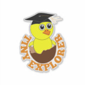 Sticker Stickers. petit poussin (Devant)