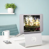 Sticker "Stickers Vinyl Personnalisés : Conception, Coupe  (Ordinateur portable sur le bureau)