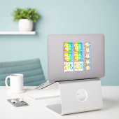 Sticker Stickersheet FCK AFD Regenbogen (Ordinateur portable sur le bureau)