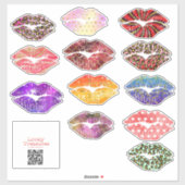 Sticker Stickervel 12 comprimés - grand (Feuille)