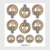 Sticker Sticleur Clan Boyd Crest (Feuille)
