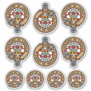 Sticker Sticleur Clan Cameron Crest