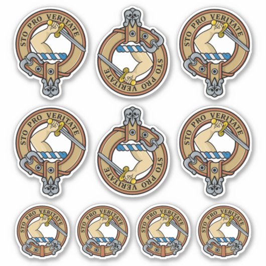 Sticker Sticleur Clan Guthrie Crest (Devant)