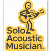 Sticker Sticleur de coupe personnalisée du logo SAM 4 po x (Devant)