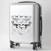Sticker Sticleur d'icône de scorpion (Sur valise)