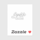 Sticker Sticleur Logophile W/ Définition (Feuille)