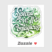 Sticker Stiker Étaler l'amour (Feuille)