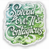 Sticker Stiker Étaler l'amour (Devant)