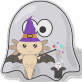 Sticker stikers.Axolotl, Halloween (Devant)