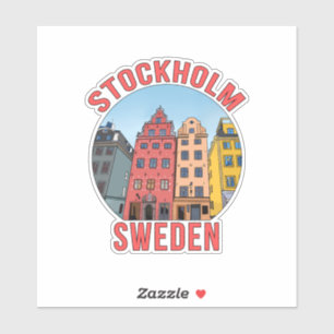 Sticker Stockholm Suède