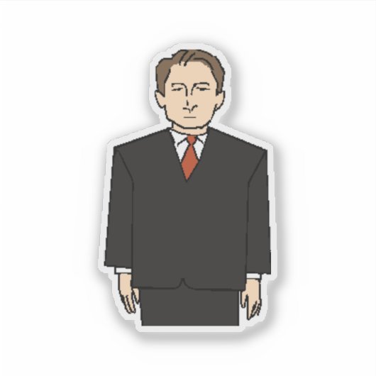 Sticker Stoic Al Gore (Devant)