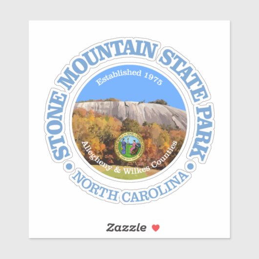 Sticker Stone Mountain SP (Feuille)
