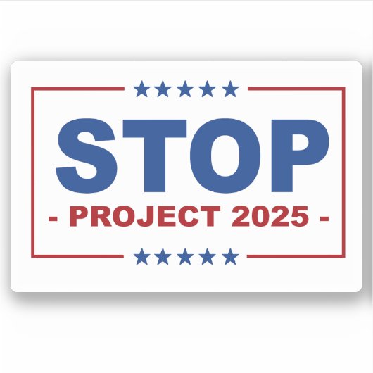STICKER STOP PROJET 2025 (Devant)