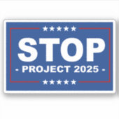 STICKER STOP PROJET 2025 (Devant)