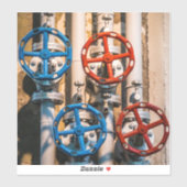 Sticker Stopcock au Schiffbau, Zurich (Feuille)