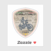 Sticker Strada statale 163 Amalfitana pls italiens (Feuille)