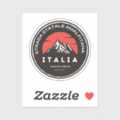 Sticker Strada statale 163 Amalfitana pls italiens (Feuille)