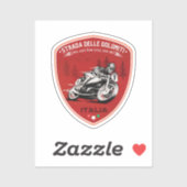 Sticker Strada statale 48 delle Dolomiti (Feuille)