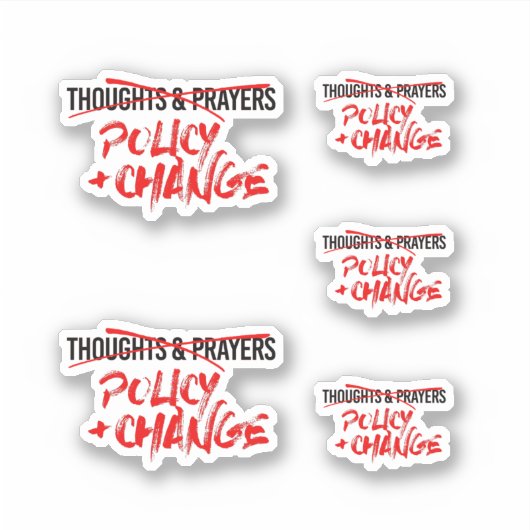 Sticker Stratégie et modification maintenant (Devant)