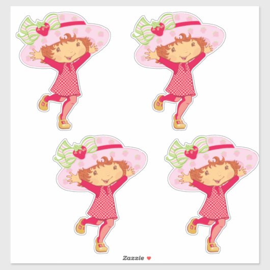 Sticker Strawberry (Feuille)
