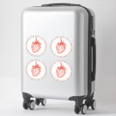 Sticker Strawberry (Sur valise)