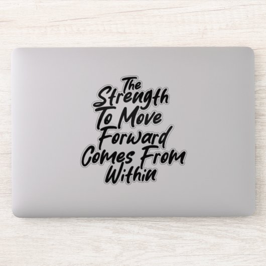 Sticker Strength From Within Mindset (Ordinateur)