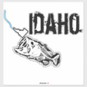 STICKER STRIKING IDAHO - UNE MAUVAISE BASE (Feuille)