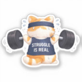 Sticker Struggle is Real (Recto)