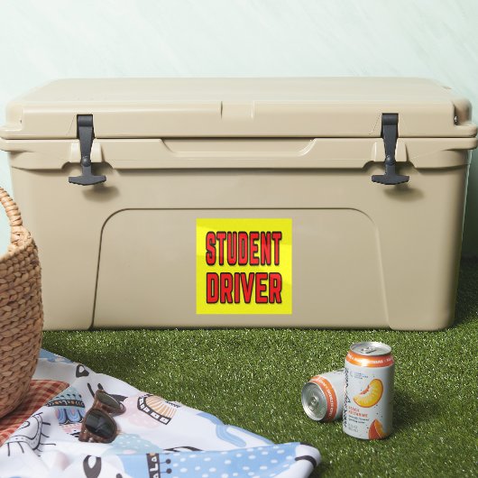 Sticker Student Driver (Glacière)