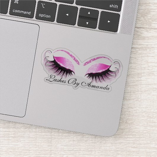 Sticker Studio D'Extension De Maquillage Fuchsia Rose (Détail)