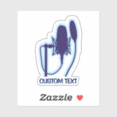 Sticker Studio microphone (Feuille)