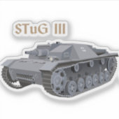 Sticker STuG III (Sturmgeschütz III) (Devant)