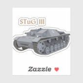 Sticker STuG III (Sturmgeschütz III) (Feuille)