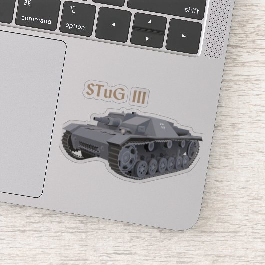 Sticker STuG III (Sturmgeschütz III) (Détail)