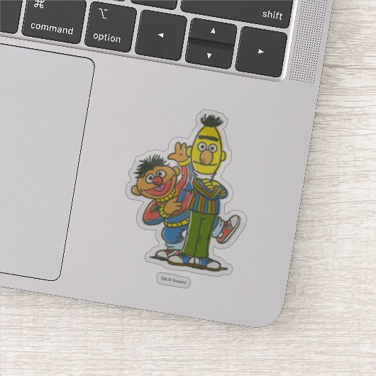 Sticker Style classique Bert et Ernie (Détail)