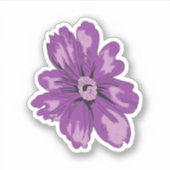 Sticker Style Fille, Aubergine Légère, Cèdre Blanchi (Devant)