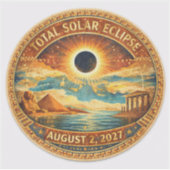 Sticker Style Mosaïque 2027 Eclipse (Devant)