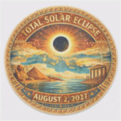 Sticker Style Mosaïque 2027 Eclipse (Devant)